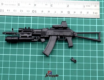 1:6 בקנה מידה AK74 רובה סער נשק מפלסטיק המורכב האקדח מודל 12