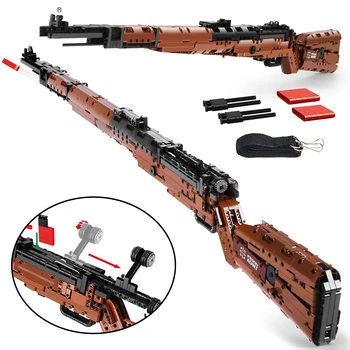1025PCS סימולציה 98K רובה צלפים מודל בניין להגדיר מרכיבים בניין המשחק אקדח צעצוע של ילדים