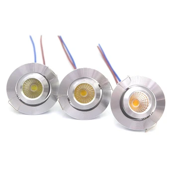 18 חתיכות מקורה AC220V-240V מיני תקרה LED זרקור המנורה ניתן לעמעום 5W קלח Downlight תצוגה אור Cabinet.