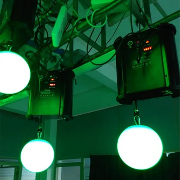1pcs/lot Rgb צבעונית DMX512 LED להרים כדור קינטי ווינץ ' אורות led צבע קינטית כדור האור באולם ריקודים מכל אירוע אחר