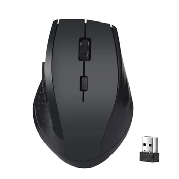 2.4 GHz אלחוטי עכבר אופטי למחשב משחקים מחשבים נישאים משחק 6 מפתחות עכברים אלחוטי עם מקלט USB זרוק משלוח עכבר מחשב