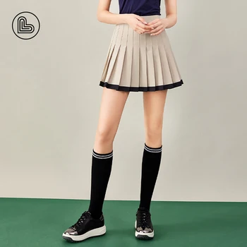 2023 ביגוד גולף גולף נשים חצאית קצרה הגירסה הקוריאנית המותניים סגור לנשימה נוח אופנה ספורט בחורה חמודה חצאית