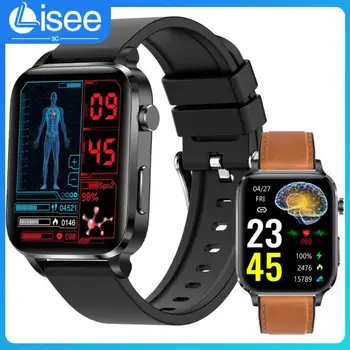24h קצב הלב הבריאות ניטור חכם צמיד טמפרטורת גוף מדויק שעון חכם מלא מסך מגע 1.7 אינץ Smartwatch