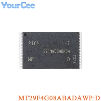 2pcs SMD MT29F4G08ABADAWP:D 29F4G08ABADA TSOP-48 4Gb NAND Flash הזיכרון שבב IC TSOP48 MT29F4G08ABADAWP