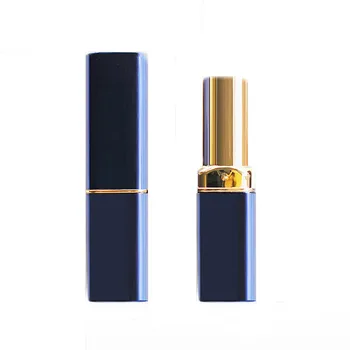 30pcs לייזר כחול / הפנינה השחורה השפה צינורות אלגנטי בצורת קשת ריבוע פלסטיק שפתון, לרוקן שפופרת השפתון lipgloss צינור
