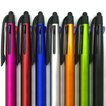 4pcs מחשב טלפון מגע מסך עט צבעים קריסטל למשרד לעסק עט כדורי על נייר מכתבים למשרד ביה 
