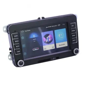 60% Dropshipping!!7 אינטש לרכב Bluetooth תואם סטריאו, רדיו FM GPS ניווט MP5 Player עבור פולקסווגן