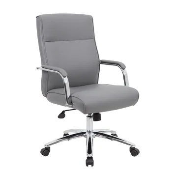 B696C-GY מודרני מתכוונן השולחן כיסא CaresoftPlus,עמיד וחזק， מספר צבעים，30.00 X 27.00 X 43.00 ס 