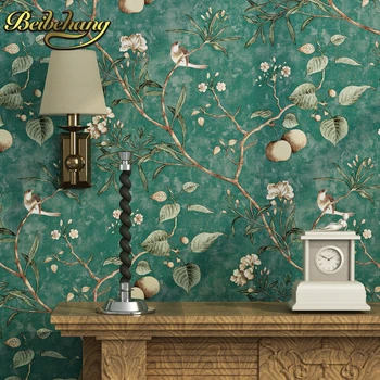 beibehang האמריקאי תפוח עץ פרחים הטלוויזיה רקע טפט 3D עבור הסלון המסמכים דה parede 3d קיר מסמכי עיצוב הבית