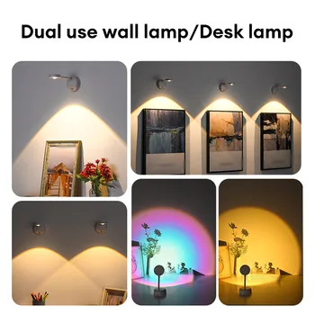 LED חיישן תנועה, אור אלחוטי, תאורה פנימית תאורת אינדוקציה מנורת מטבח, חדר שינה ציור קיר הסלון חיישן מנורת קיר