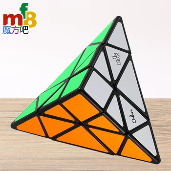 mf8 קוביית הקסם אוסקר trigonal bipyramid Hexahedron הפירמידה Cubos כפול קונוס מקצועי חינוכי 6 פרצופים טוויסט צעצועים חידות