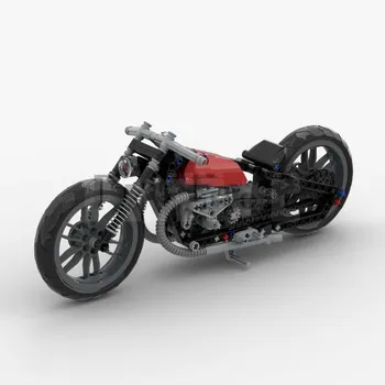MOC-0351 בובר על ידי Erix בניין מודל משולבים אופנוע צעצוע פאזל ילדים מתנה