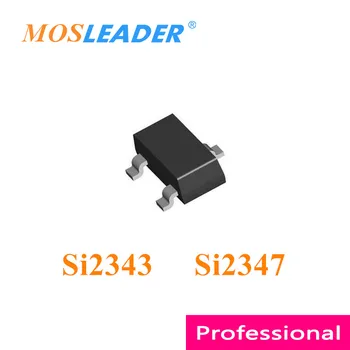 Mosleader Si2343 Si2347 SOT23 3000PCS Si2343CDS Si2343CDS-T1-GE3 Si2347DS Si2347DS-T1-GE3 P-ערוץ 20V 30V סיני באיכות טובה