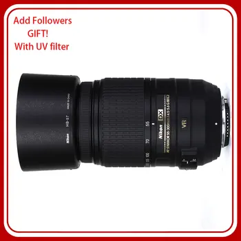 Nikon AF-S DX F 55-300mm f/4.5-5.6 G ED VR עדשת ניקון מצלמות SLR