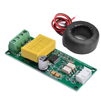 PZEM-004T AC דיגיטלי משולב מד וואט חשמל וולט אמפר TTL הנוכחי מבחן מודול עם סליל 0-100A 80-260V AC עבור Arduino