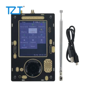 TZT PortaPack H3 SE & HackRF אחד R9 V1.7.0 בהשתתפות מלאה SDR מובנה ברומטר מצפן GPS