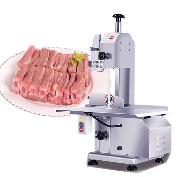 אוטומטי עצם מכונת חיתוך מסחרי עצם ניסור מכונת צלעות חזיר קפוא בשר חזיר פרטיכם עצם סטייק מכונת חיתוך