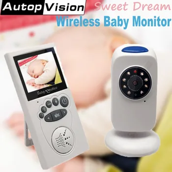 אלחוטית התינוק מצלמת מוניטור אודיו וידאו צבע בייבי מוניטור תינוק מטפלת, מצלמת אבטחה ראיית לילה babyroom טיימר ניטור