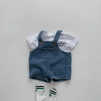 התינוק קבוצה בגדי ילדים בגדי תינוק חמוד הוא מגדיר פעוט בנות בגדים שיתאימו הקיץ התינוק טי וג ' ינס בסך הכל