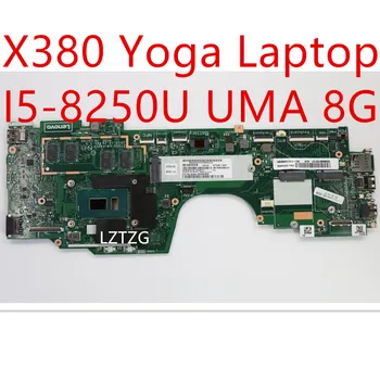 לוח Lenovo ThinkPad X380 יוגה נייד Mainboard I5-8250U אומה 8G 5B20X01166 02DA004