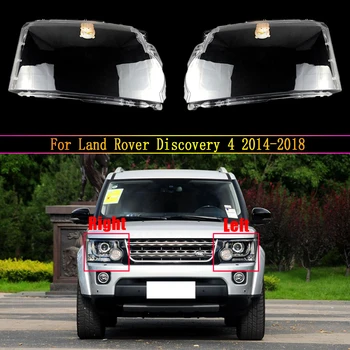 לפני מכוניות כיסוי מעטפת אורות פנסים קדמיים שקופים אהילים למנורת Shell עבור לנד רובר דיסקברי 4 2014 2015 2016 2017 2018