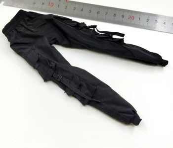 מכירה חמה VERYCOOL 1/6 VCL-1007 שחור אופנתי סלים סרבל מכנסיים דגם יכול להתאים כרגיל 12inch הגוף פעולה לאספנים.