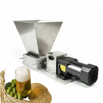 מסחרי שעורה מאלט מיל מטחנת מגרסה מכונה חשמלית גרגרי אבקת שחיקה מוחץ על בית בירה, מתבשל