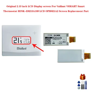 מקורי 2.13 אינץ LCD מסך תצוגה עבור ואליאנט VSMART חכם התרמוסטט חשוב-E0213A189 LCD OPM021A2 מסך החלפת חלק