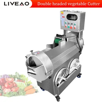 משק ירקות מילוי מכונת נירוסטה חשמלי חותך ירקות רב תכליתי שום פלפל גרוס