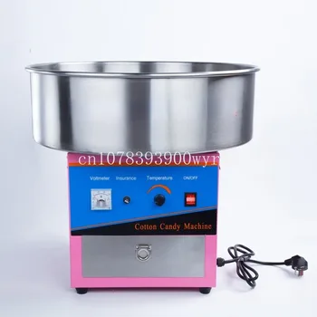 צמר גפן מתוק שהופך את המכונות ילדים ביתיים מיני אוטומטית עבודת יד מפואר DIY צבע חול סוכר רך פרח מכונת סוכר