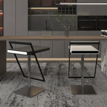 קפה המטבח הנורדי האוכל הכיסא המודרני בר גבוה המשרד האוכל מעצב הכיסא המסתובב Sillas Comedor ריהוט חדר האוכל