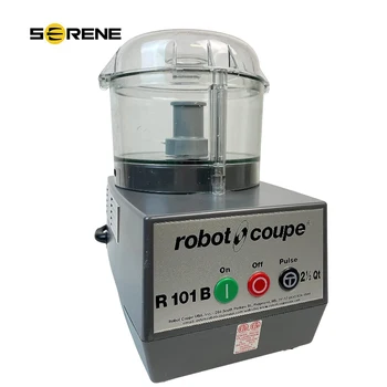 רובוט קופה R101B CLR שילוב מעבד מזון, 2.5 ליטר ברור אצווה קערה פוליקרבונט, ברור, 120v