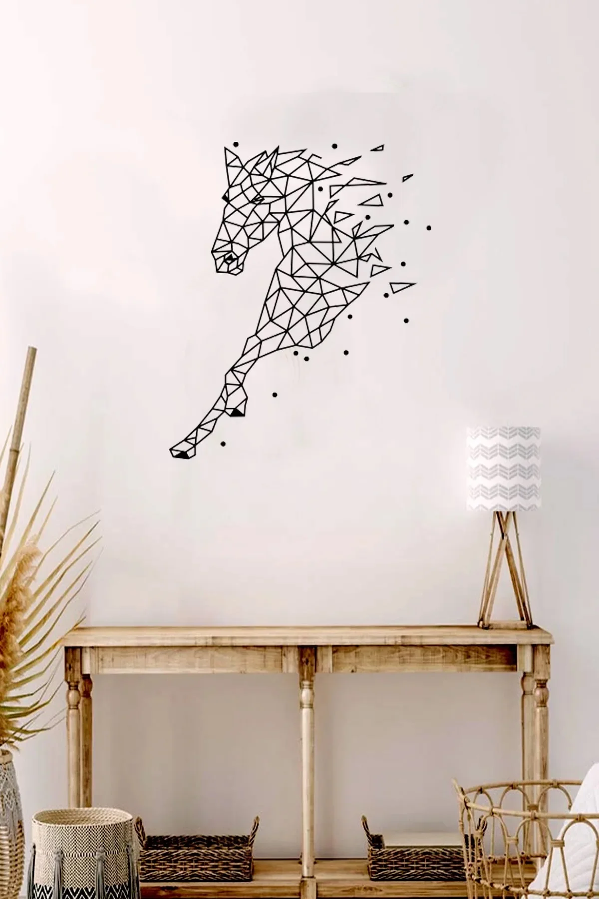 חיתוך לייזר סוס מסגרת ציור קיר עיצוב עץ חיתוך לייזר מזכרות הביתה okda עיצוב אמנות מופשטת עיצוב מותאם אישית - 0