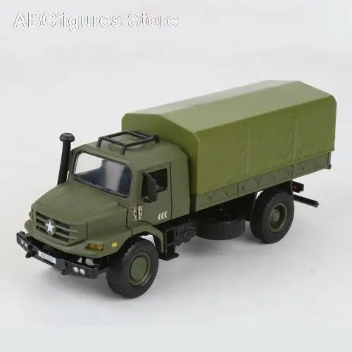 1:36 מתכת צבאי משאית להובלת כלי רכב נושאת החיילים העתק דגם מכונית צעצוע - 2