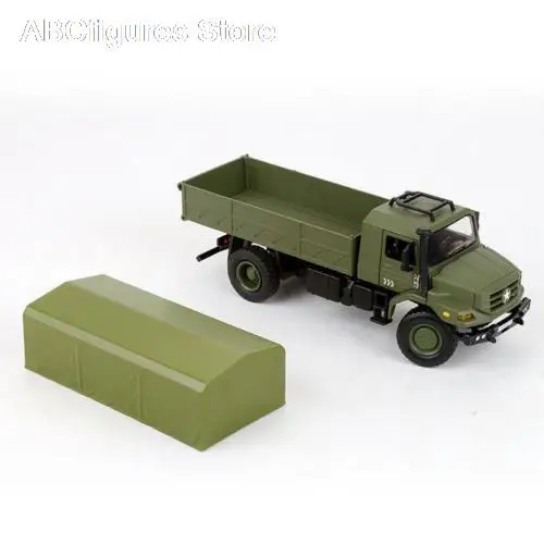 1:36 מתכת צבאי משאית להובלת כלי רכב נושאת החיילים העתק דגם מכונית צעצוע - 4