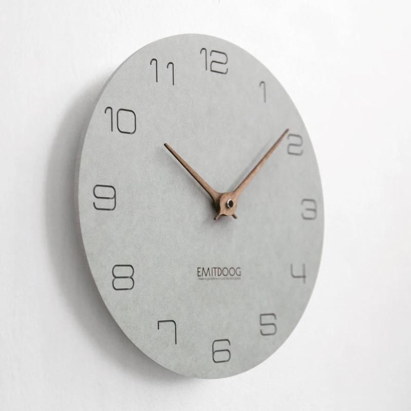 נורדי אור יוקרה שעון שעון קיר הסלון בבית מודרני מינימליסטי חדר השינה אופנה קישוט הקיר - 1