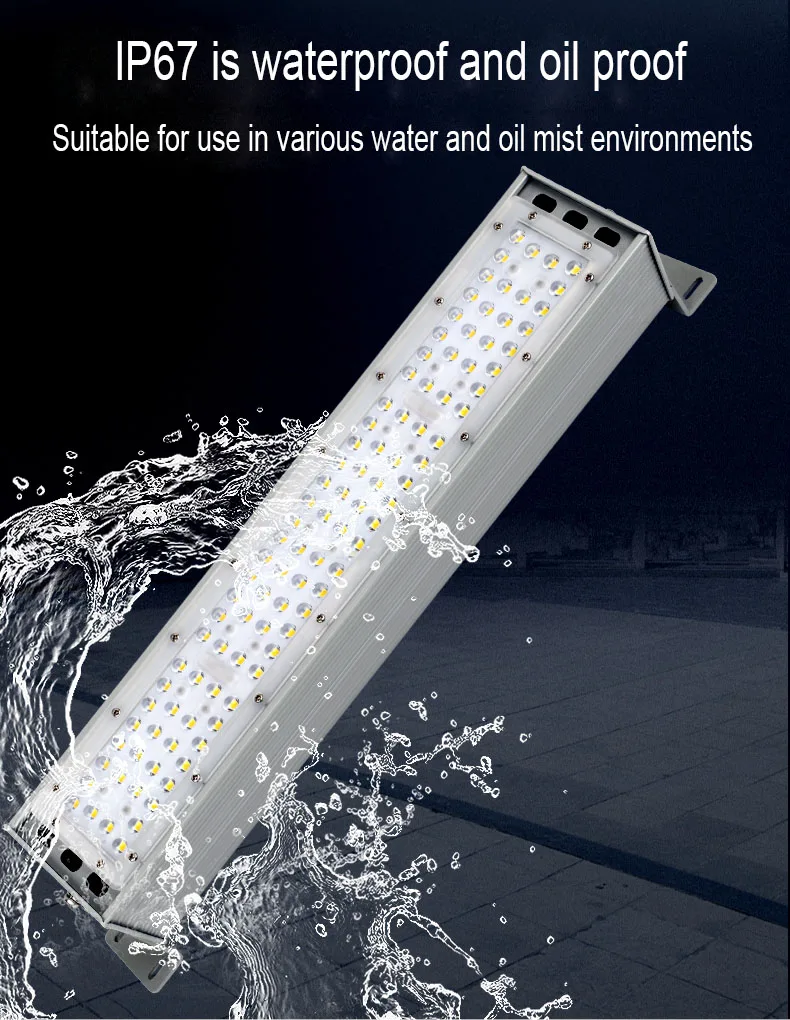 50W/100W CNC LED מכונת כלי עבודה אור עמיד למים שמן הוכחה סופר בהיר גדול יותר מחרטה תאורה פיצוץ הוכחה זרקורים. - 1