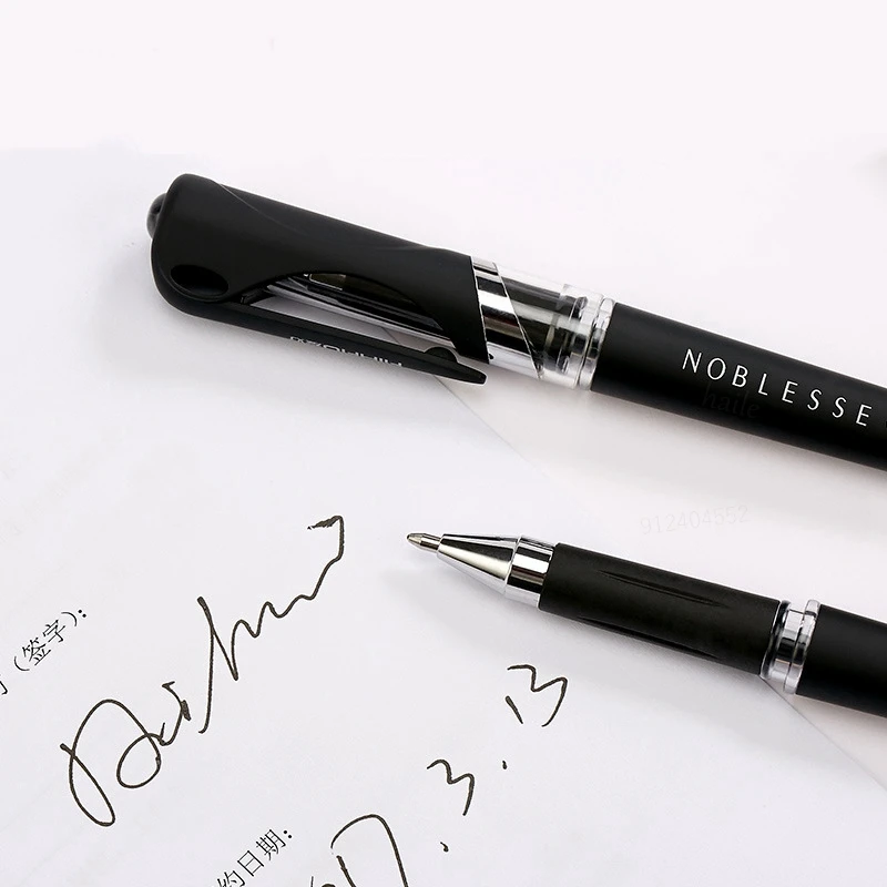 היילה קיבולת גדולה ג 'ל עט עבה משרד עסקים עט החתימה עטים 1.0 מ