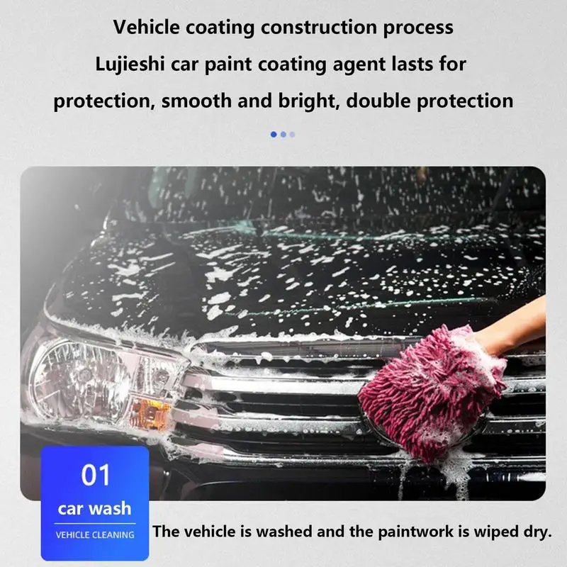 שמן מסיר עבור מכוניות עמיד למים שמשת הרכב ניקוי סוכן אוטומטי אוניברסלי מנקה את זכוכית טיפוח לרכב אספקה עבור חלון - 2